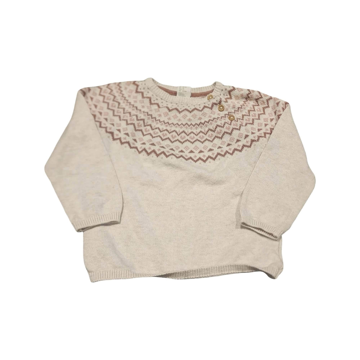Pull H&M - 12/18 mois (BEG)