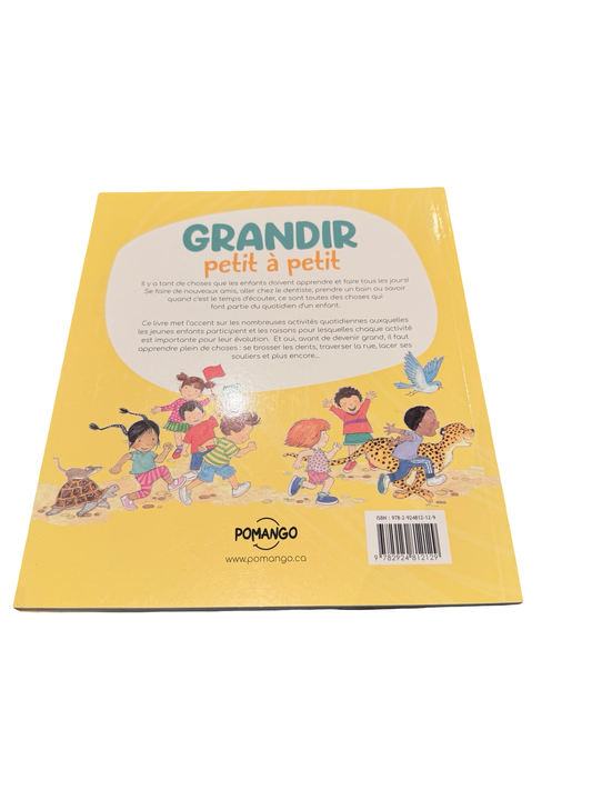 NEUF* Livre Pomango - Grandir Petit à petit
