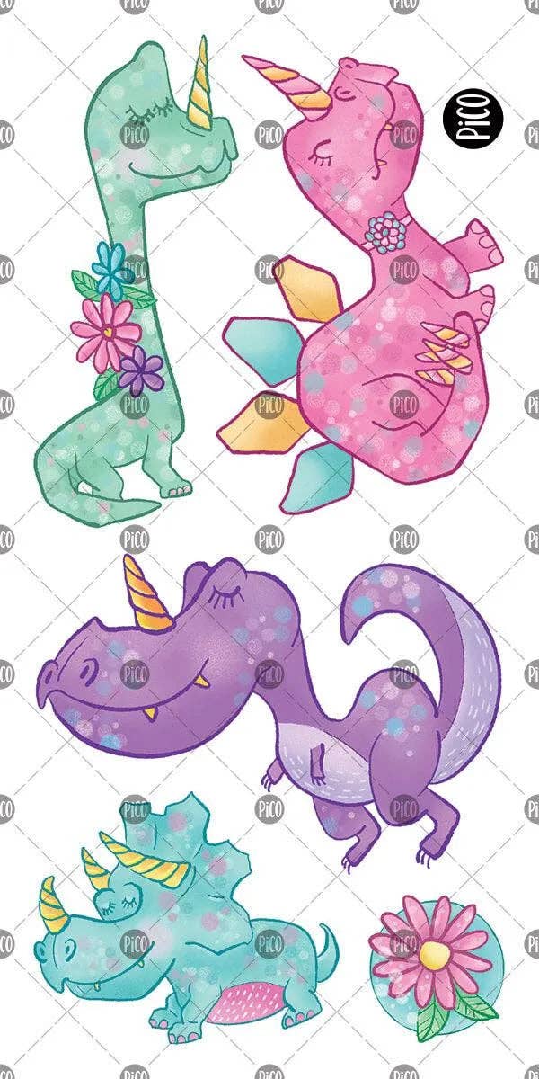 Les dinos-cornes