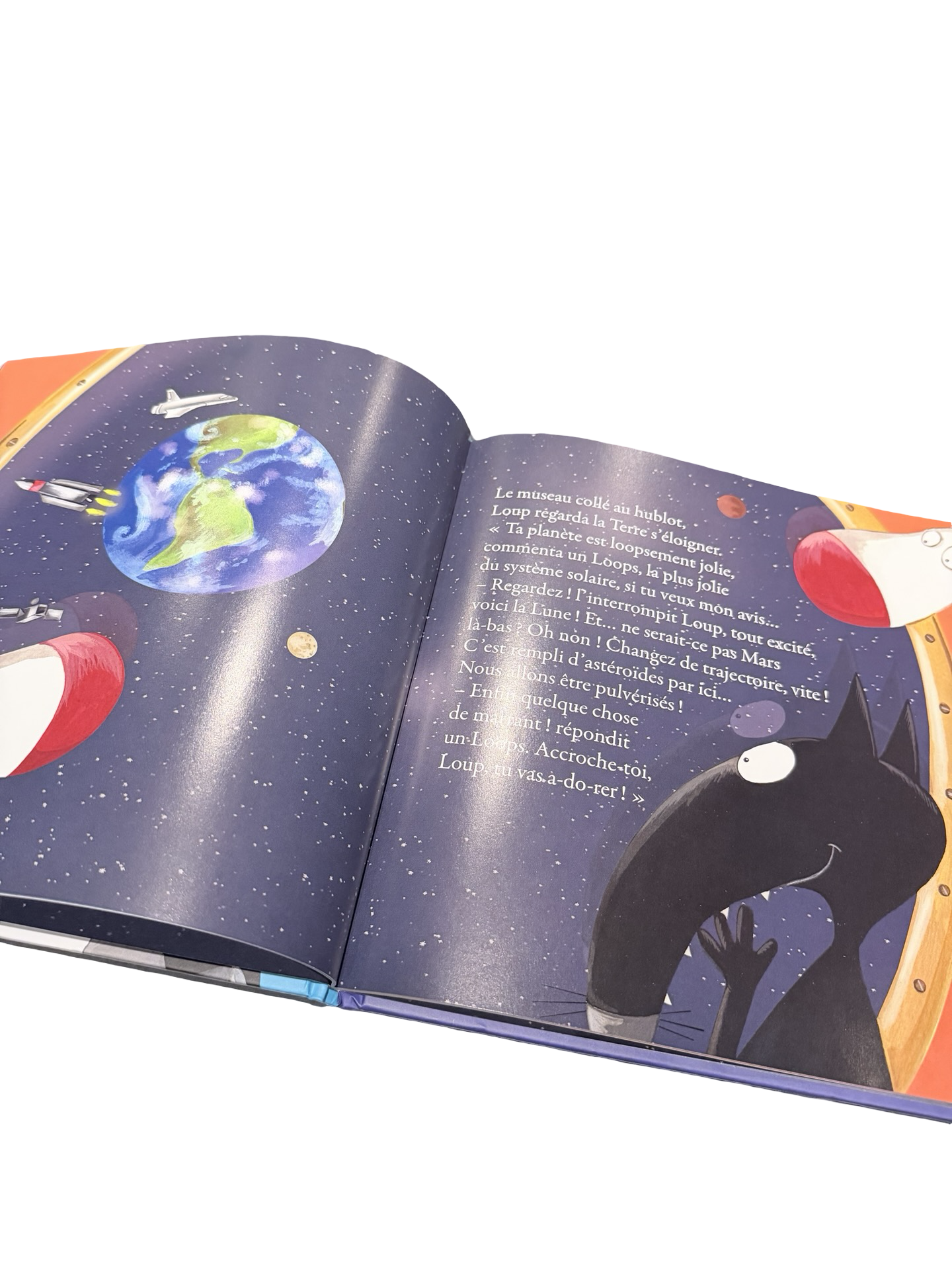 Livre - Le Loup qui avait là tête dans les étoiles
