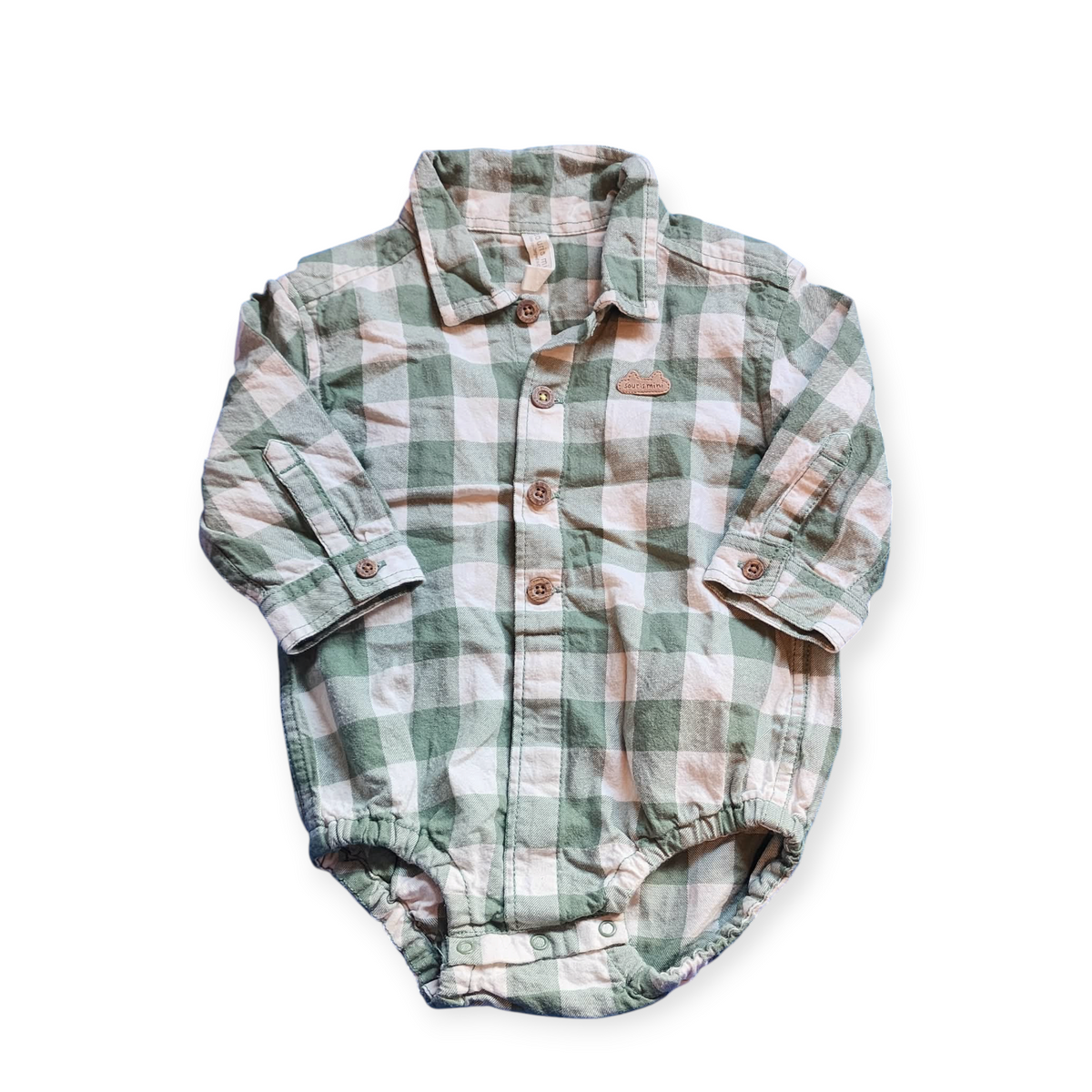 Chemise/cache-couche Souris Mini - 9/12 mois (EE)