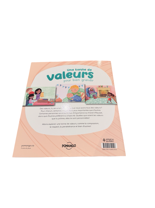 NEUF* Livre Pomango - Une tonne de valeurs