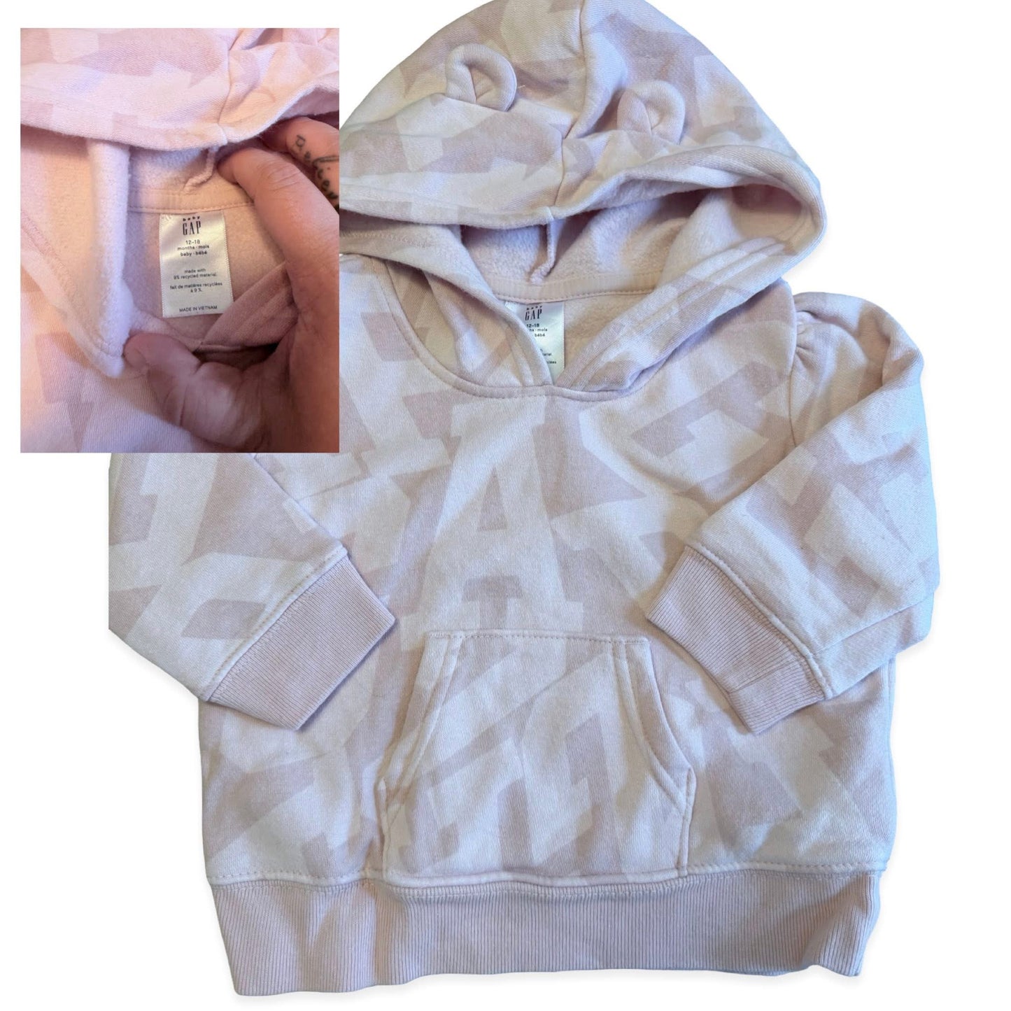 Sweatshirt GAP - 12/18 mois