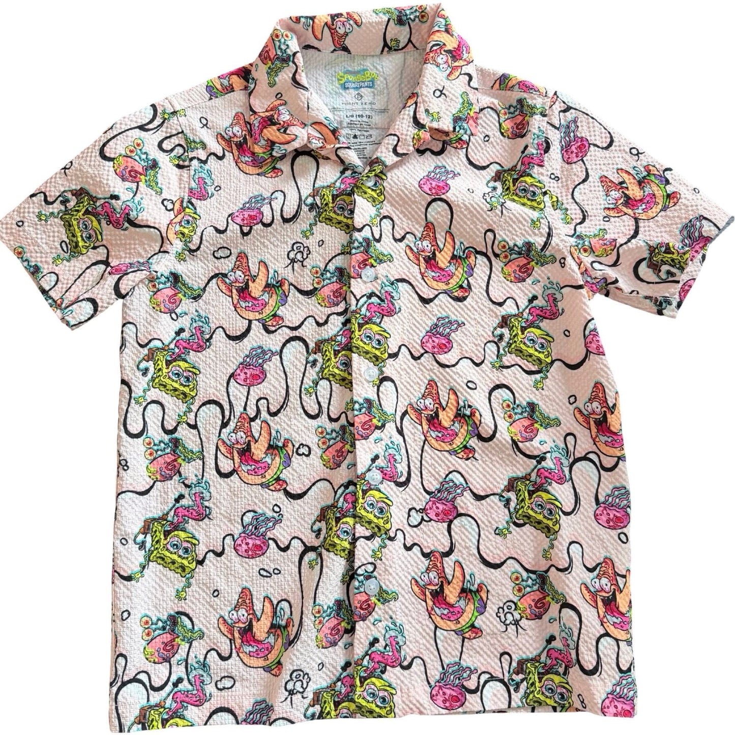 Chemise Point Zéro x Bob L'éponge - 10/12T