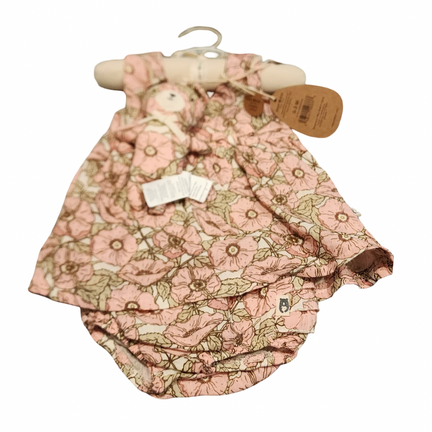 NEUF* Robe Rabbit Bear - 0/3 mois