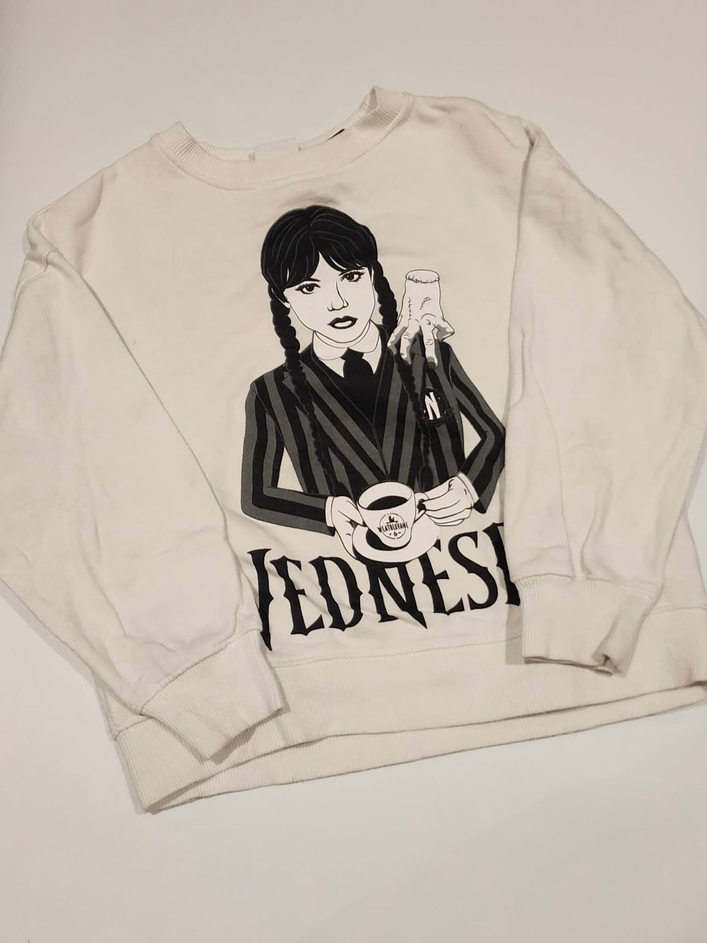 Crewneck ZARA x Wednesday - 8/9T