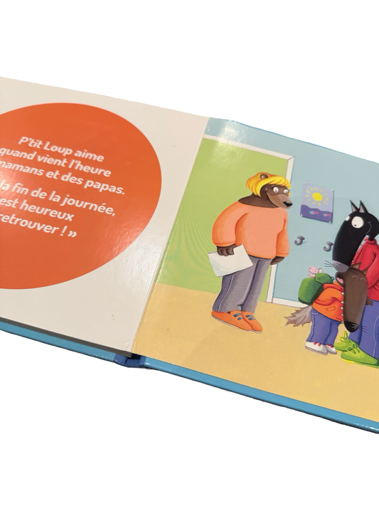 Livre - P'tit loup aime l'école