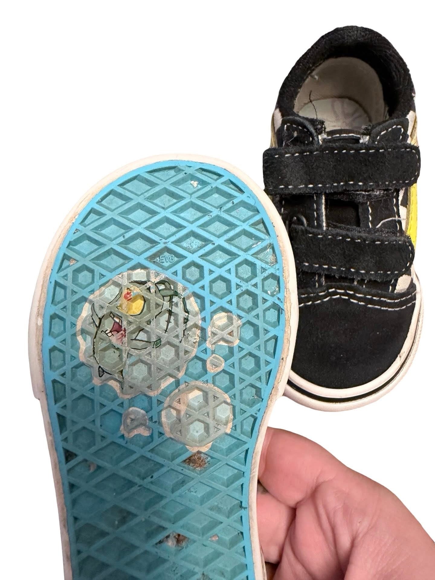 Soulier Vans x Bob l'éponge - grandeur 5
