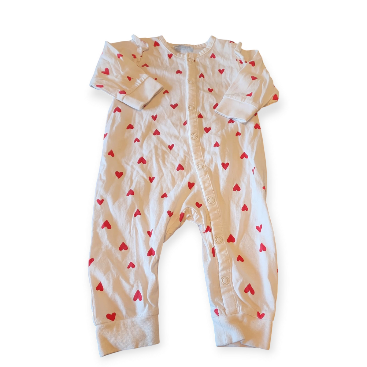 Pyjama H&M (blanc) - 3 mois (2/4 mois) (EE)