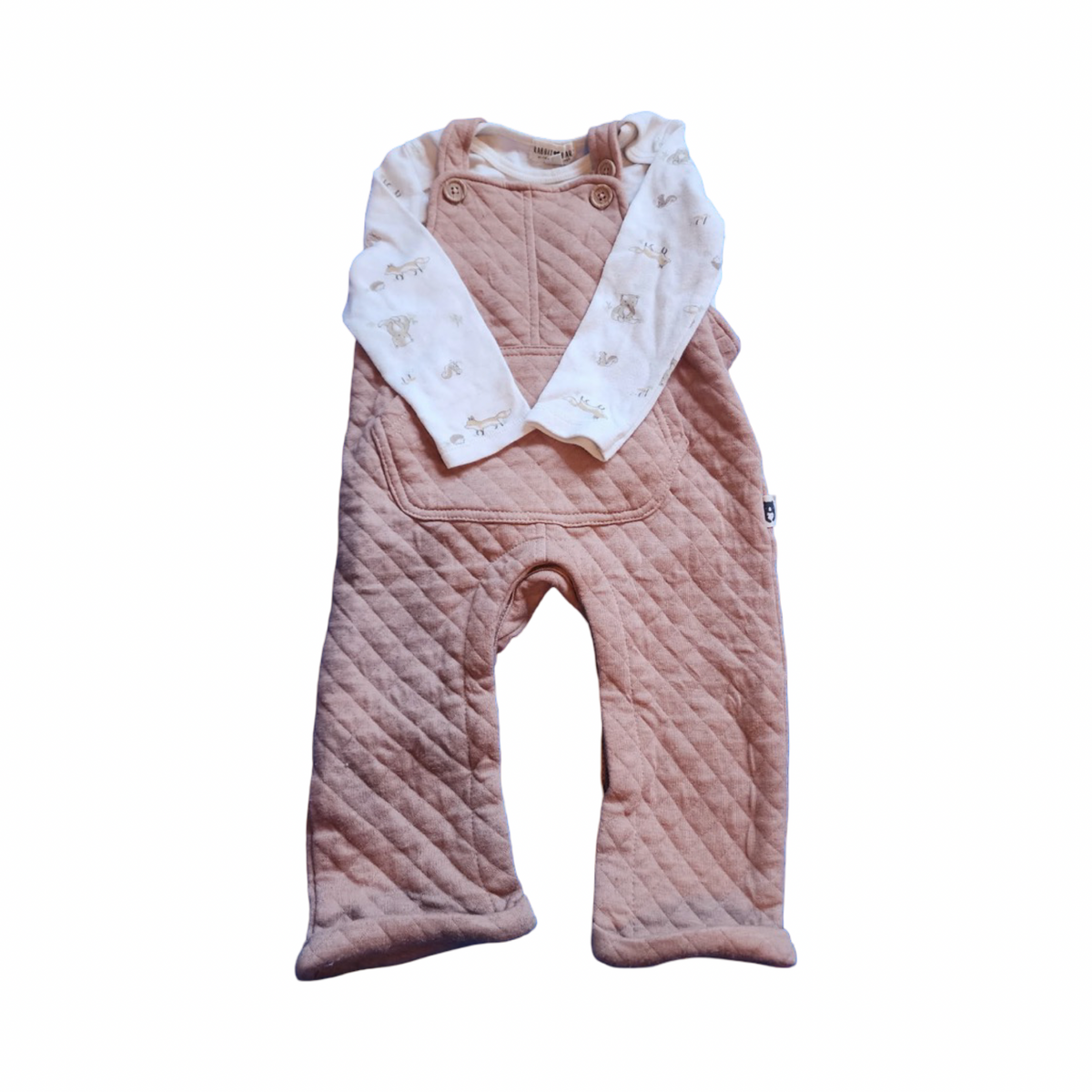 Rabbit Bear Overalls - 18 months (VGUC)