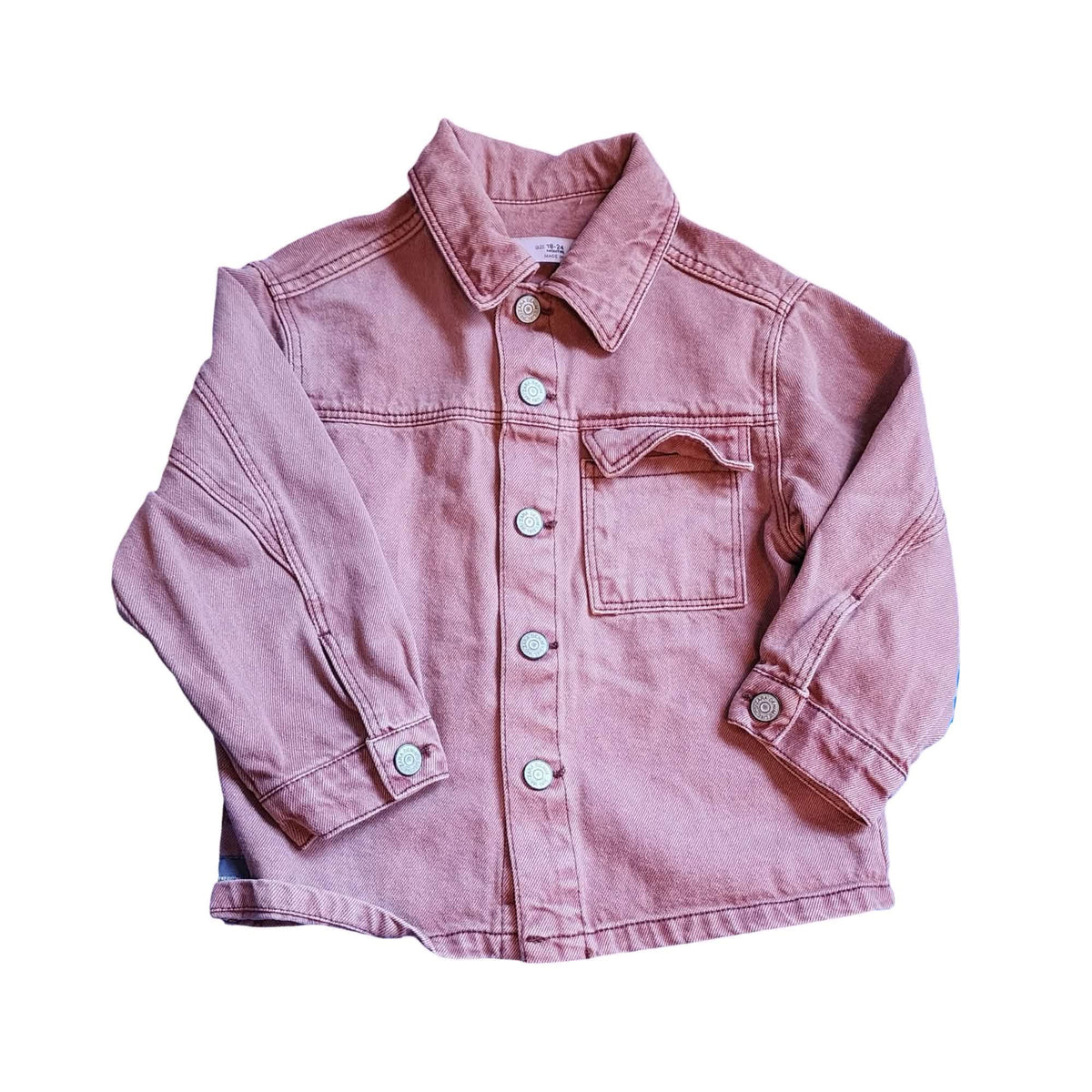 Veste Jeans ZARA (plutôt rouge) - 18/24 mois (EE)