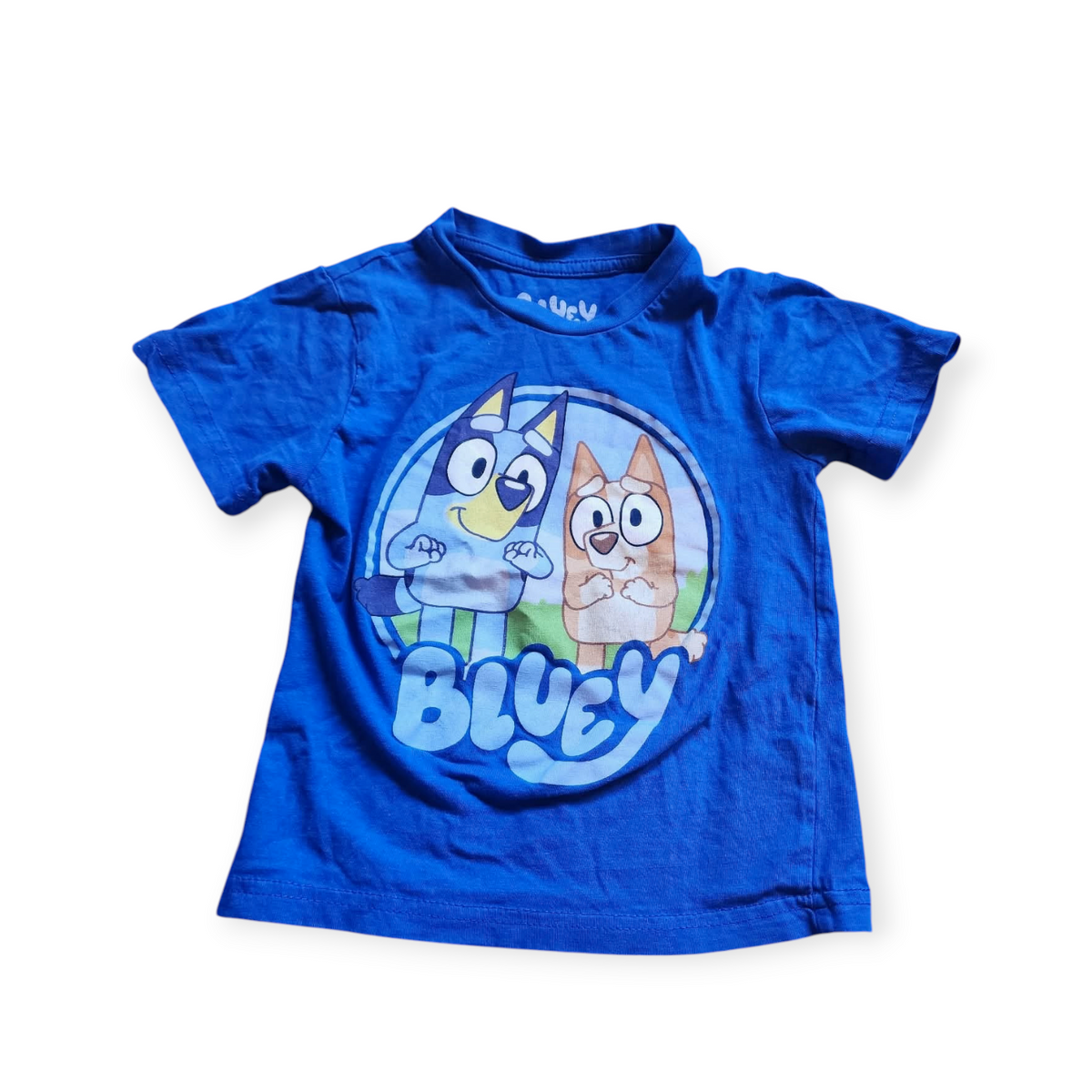 T-Shirt Bluey - 4T (BEG)