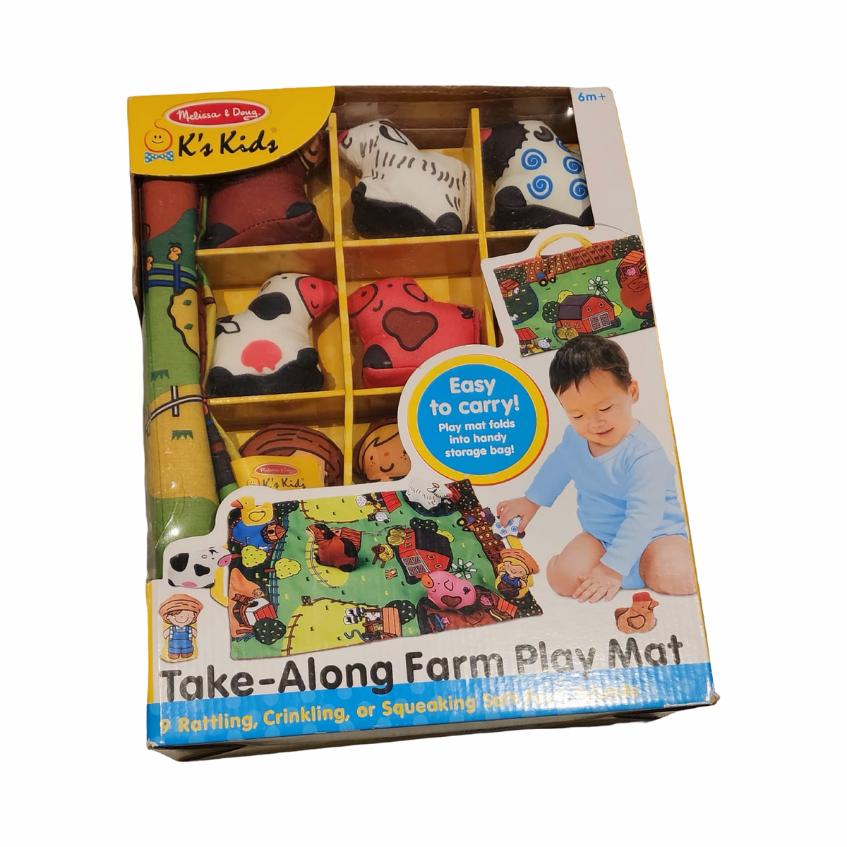 NEUF* Tapis de jeu ferme Melissa & Doug
