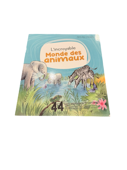NEUF* Livre Pomango - L'incroyable monde des animaux