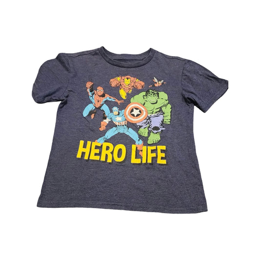 T-Shirt Marvel - 4T (BEG)