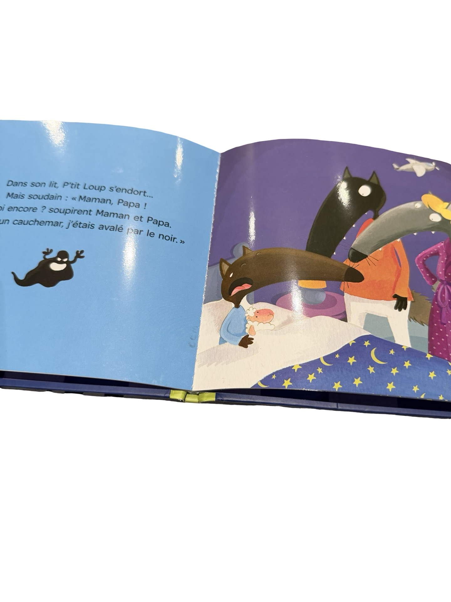 Livre - Petit Loup a peur du noir