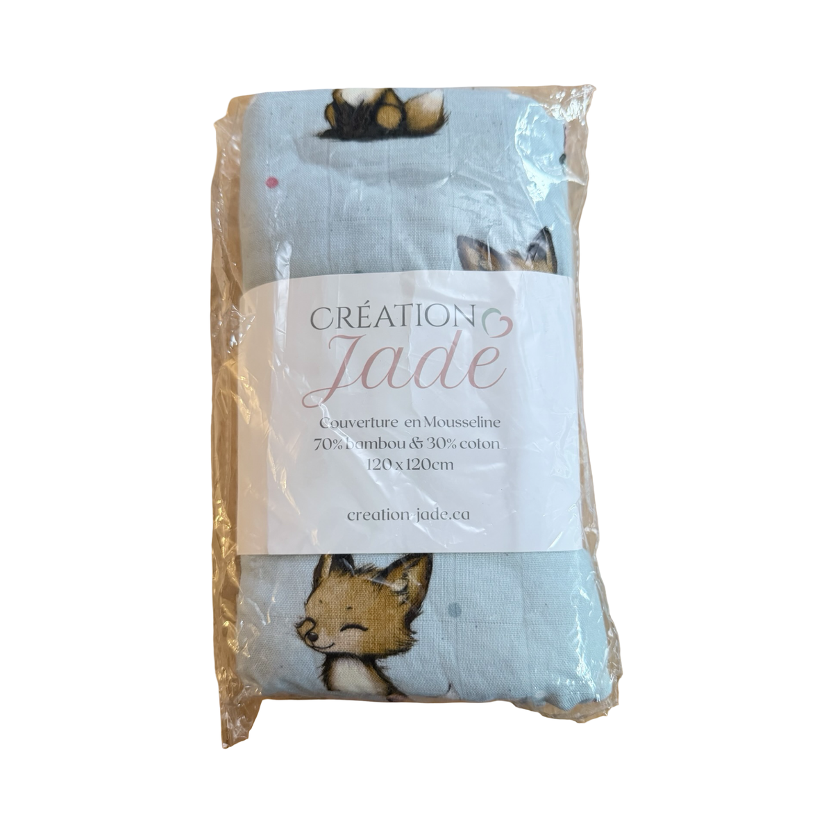 NEW* Jade Creation Muslin (bamboo) - 120x120 cm