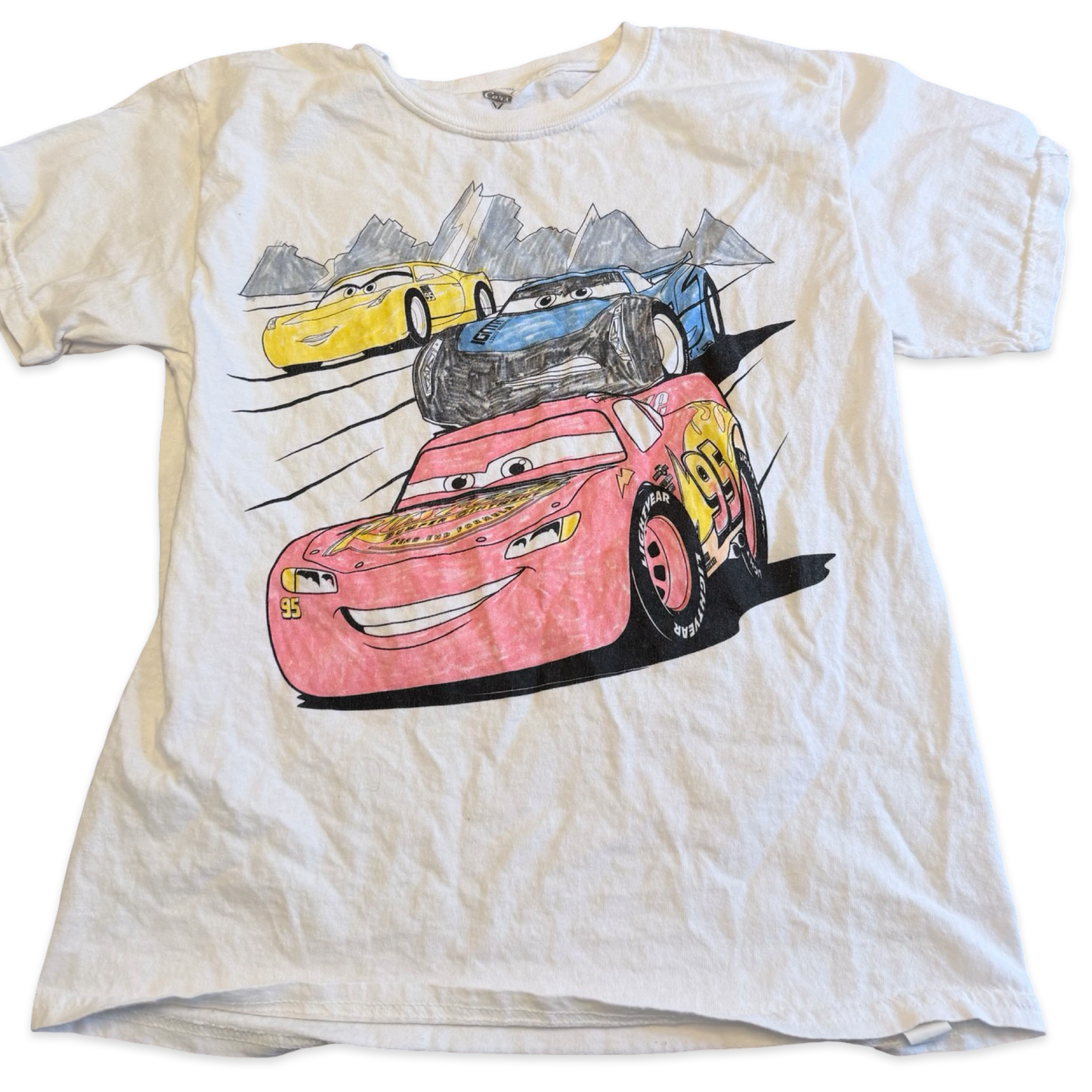 T-Shirt Cars - 7/8T (fait grand)