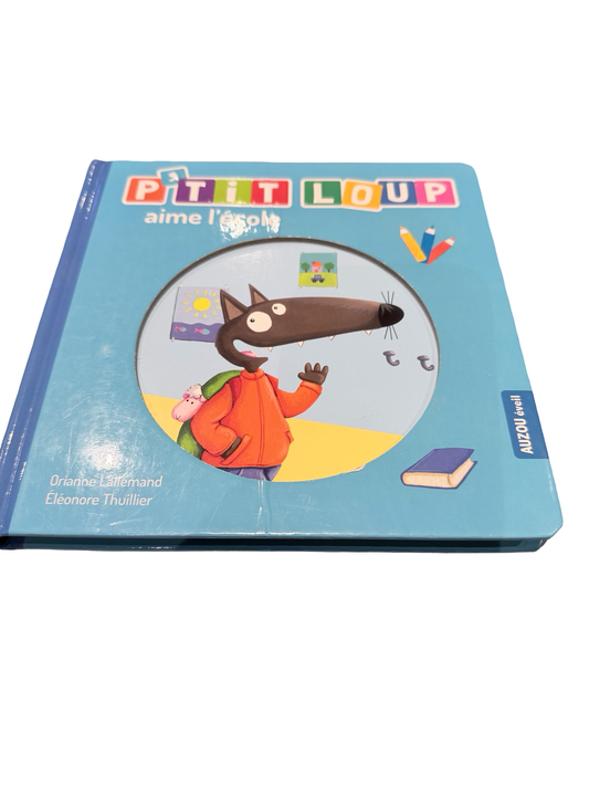 Livre - P'tit loup aime l'école