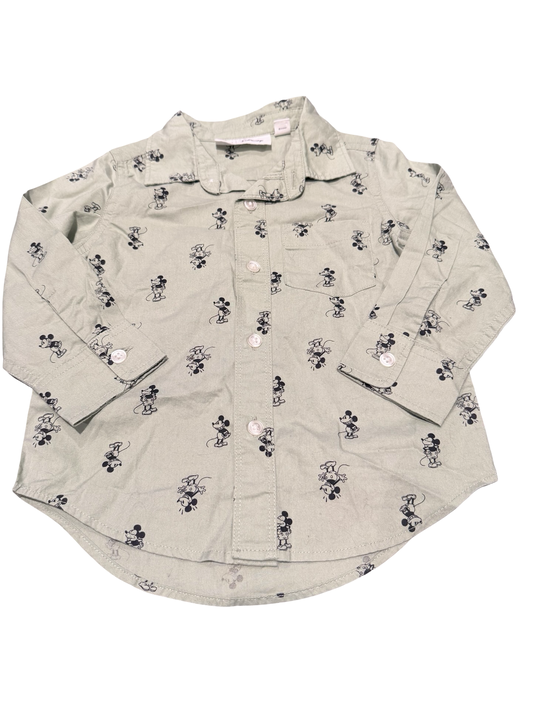 NEUF* Chemise GAP x Mickey - 2T
