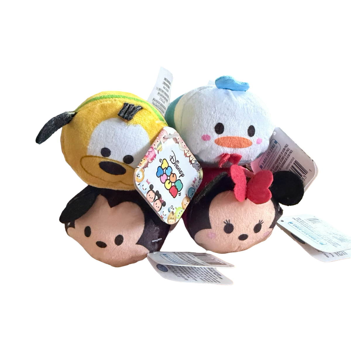 NEUF* Mini peluche Tsum Tsum (lot de 4)
