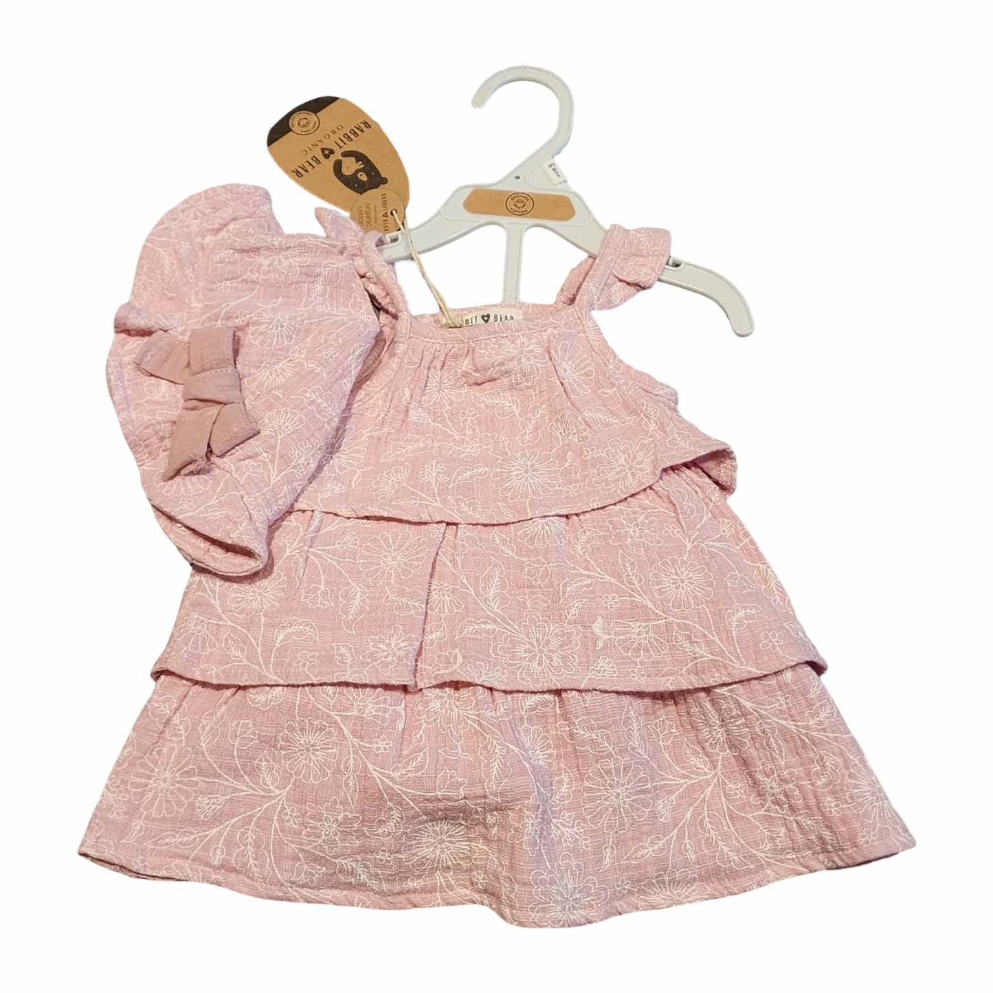 NEUF* Robe Rabbit Bear - 0/3 mois
