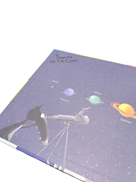 Livre - Le Loup qui avait là tête dans les étoiles