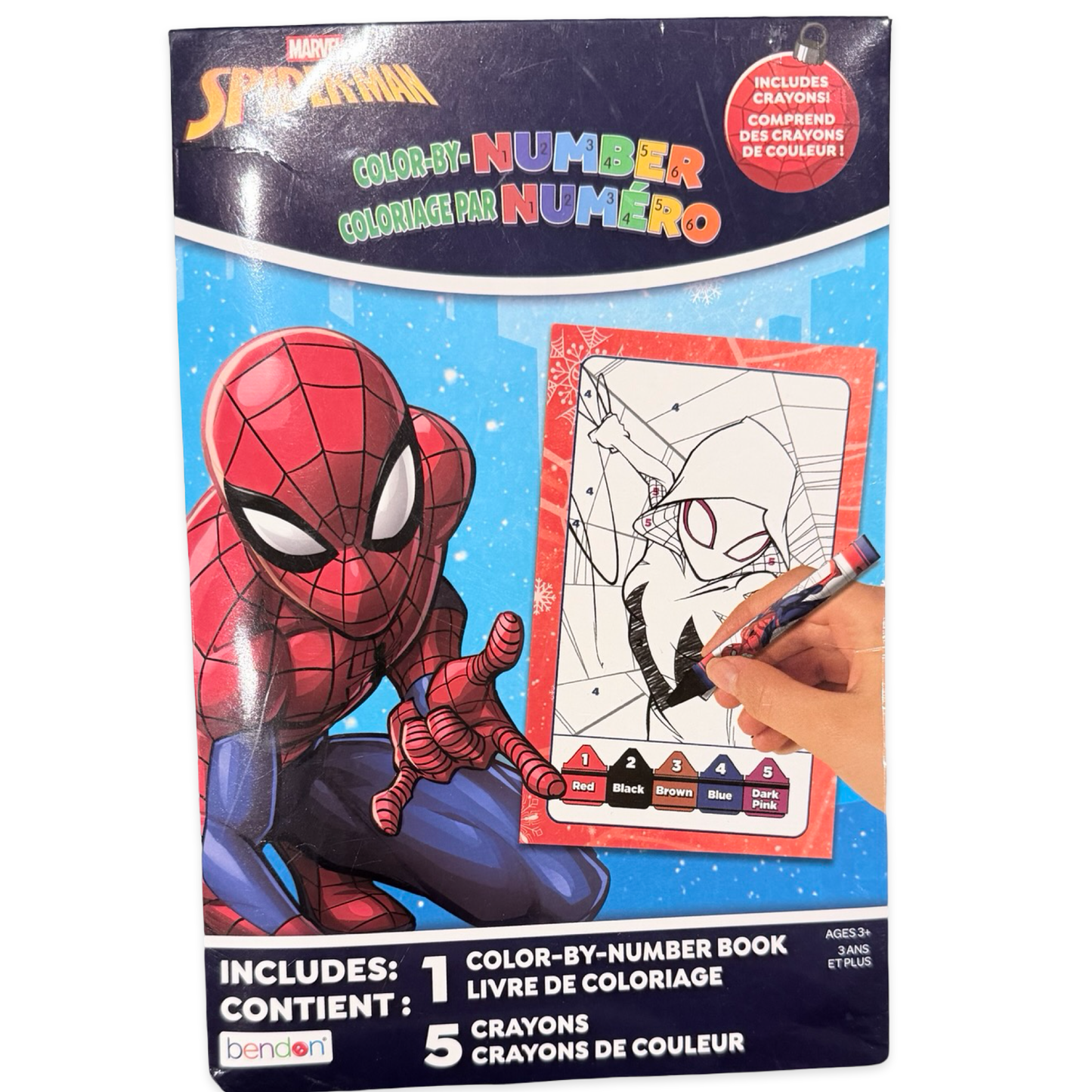 Ensemble coloriage Spiderman