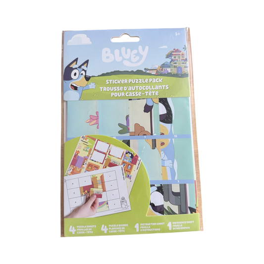 NEUF* 4 casse-têtes collants - Bluey