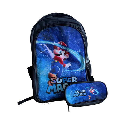 NEUF* Sac à dos & Coffre a crayon - Mario Bross