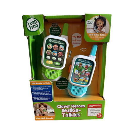 NEUF* Walkie-Talkies Leap Frog