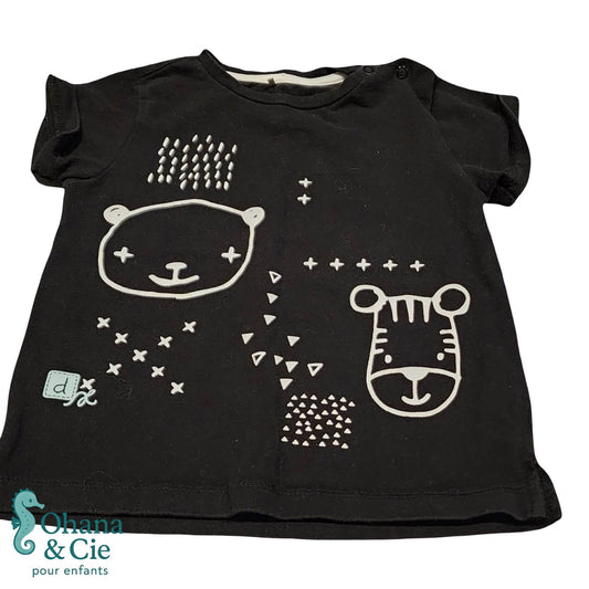 T-Shirt Deux par deux - 18 mois