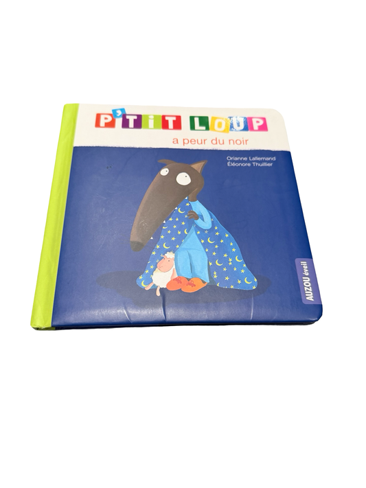 Livre - Petit Loup a peur du noir