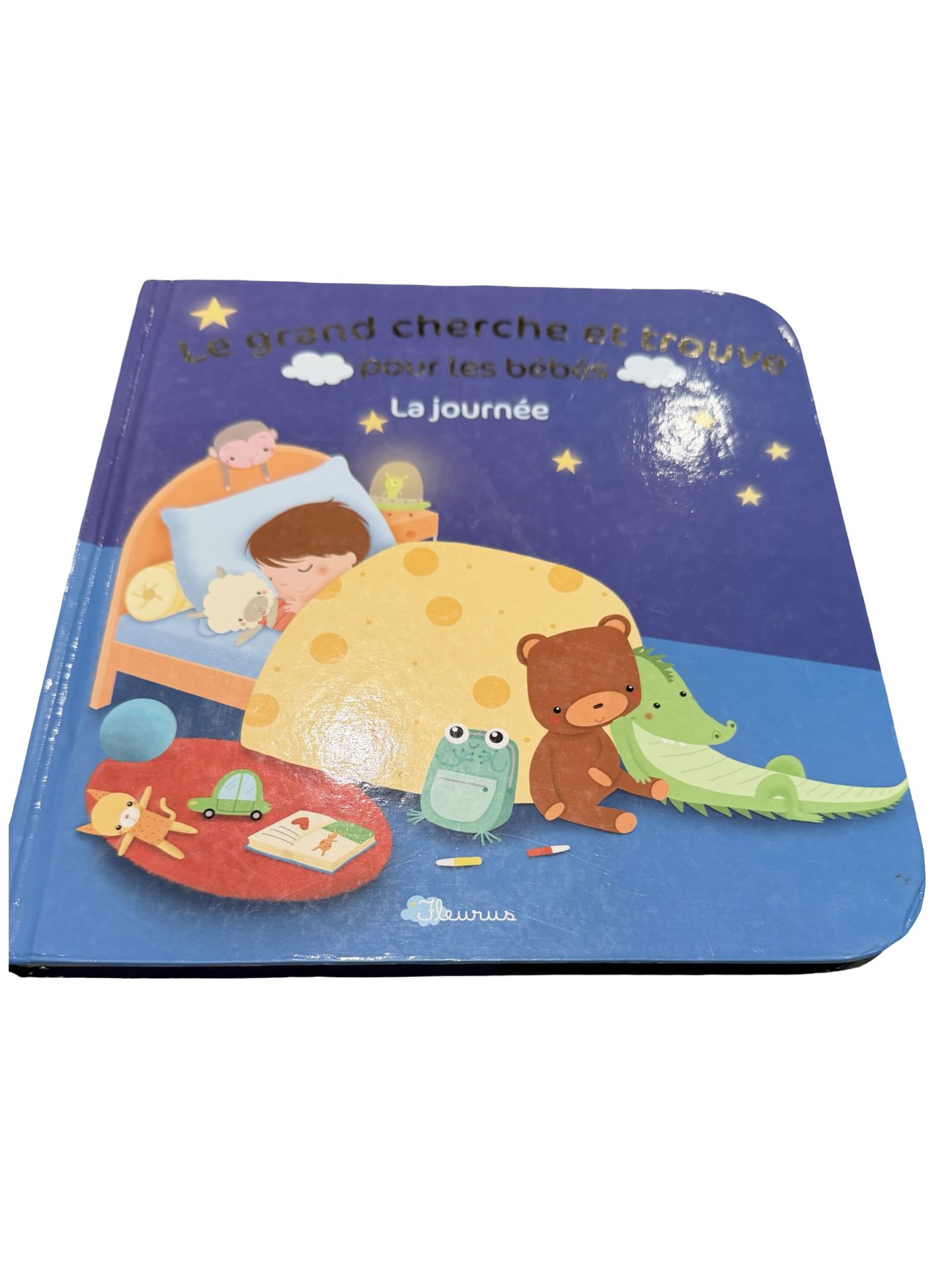 Livre - Le grand cherche et trouve pour les bébés ; La journée