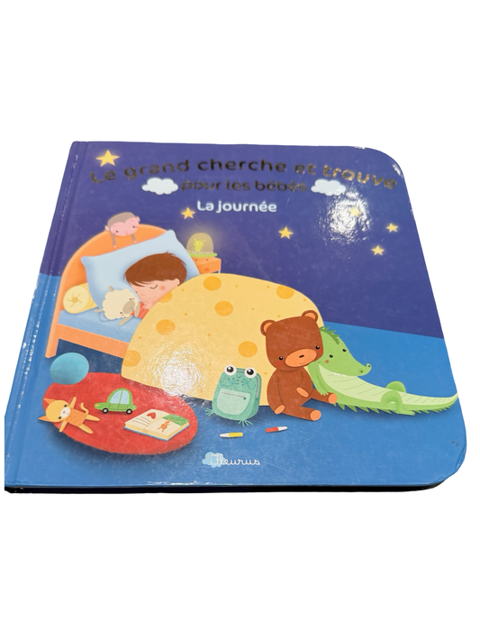 Livre - Le grand cherche et trouve pour les bébés ; La journée