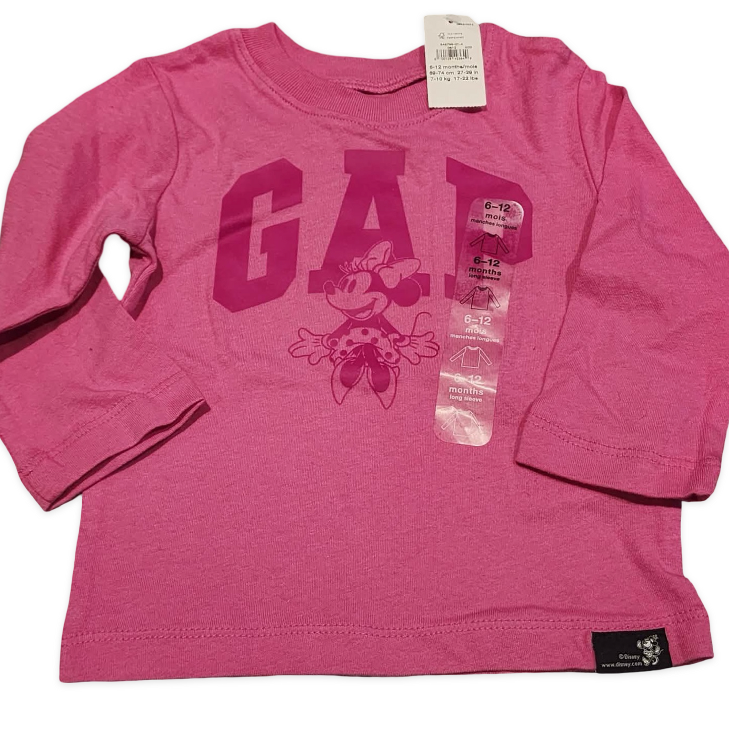 NEUF* Chandail GAP x Disney - 6/12 mois