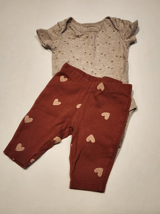 Ensemble Carter's - 0/3 mois