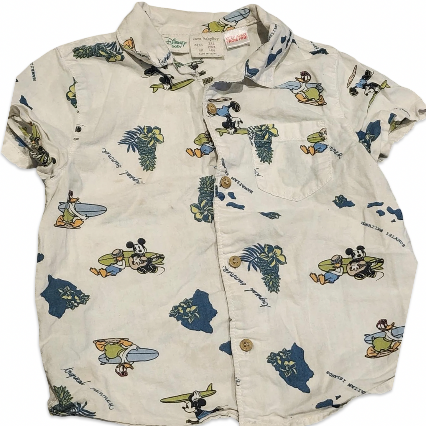 Chemise ZARA x Disney - 3/4T
