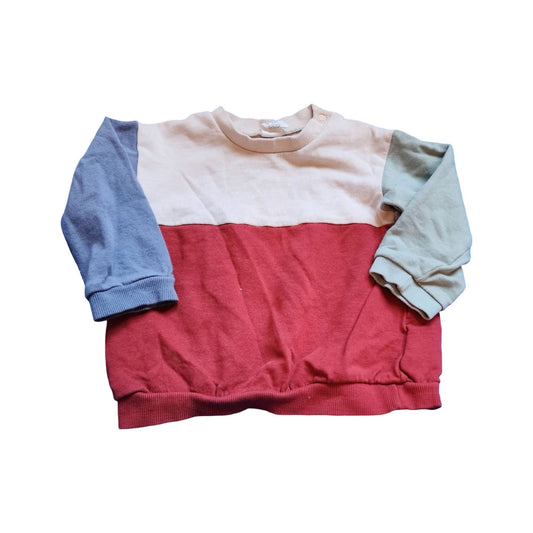 Crewneck H&M - 12/18 mois (BEG)