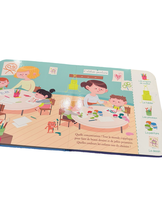 Livre - Le grand cherche et trouve pour les bébés ; La journée