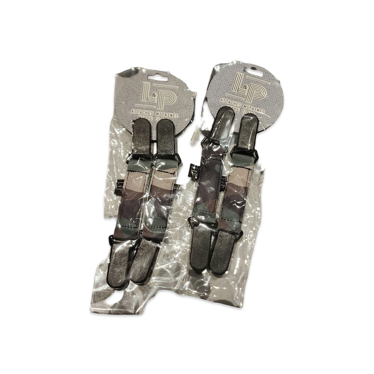 NEUF* Attache mitaine L&P - Camo