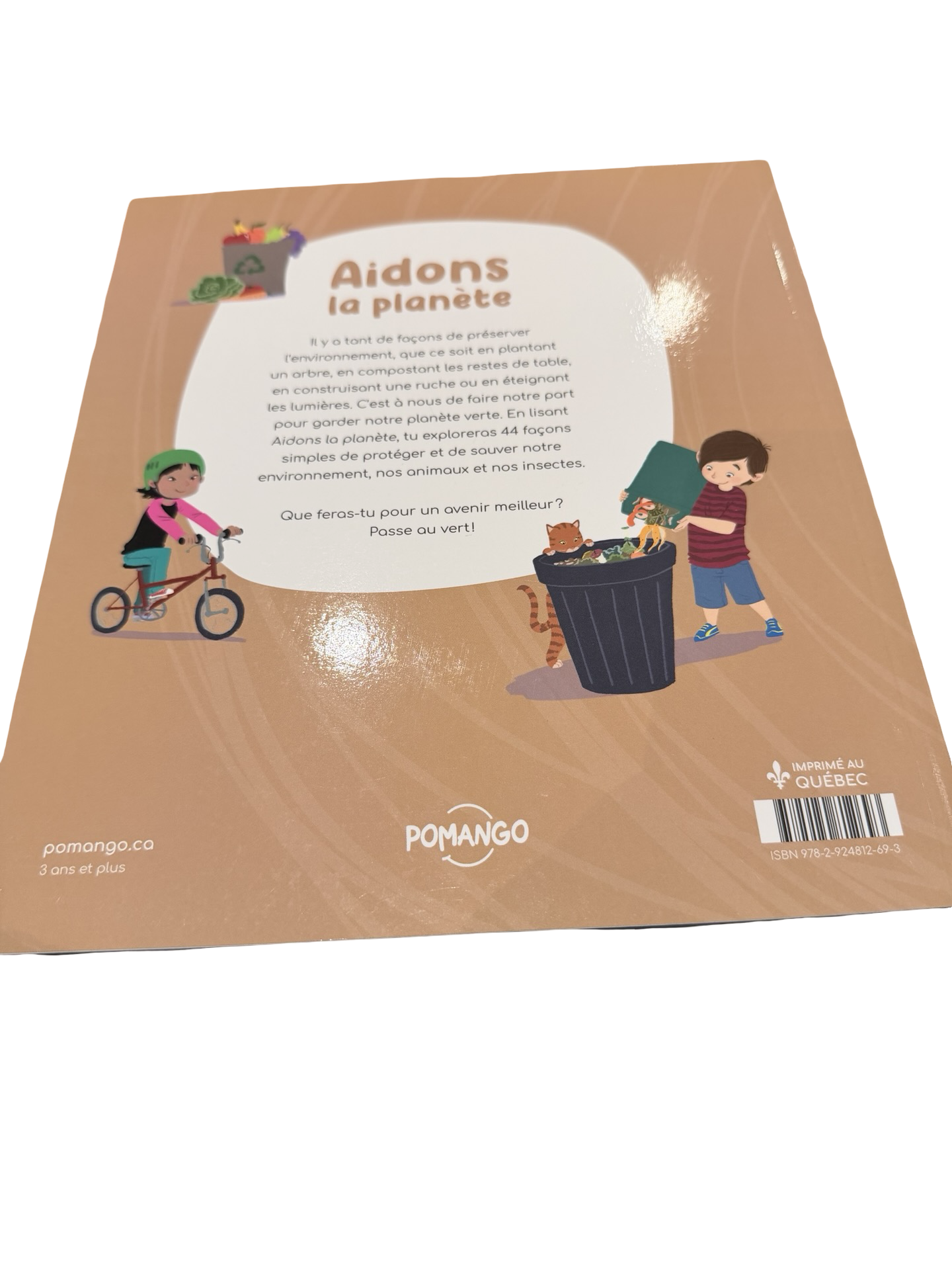 NEUF* Livre Pomango - Aidons la planète