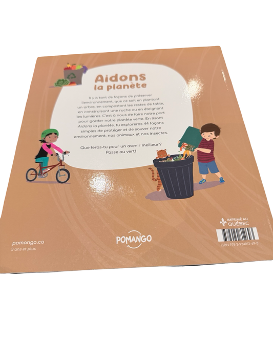 NEUF* Livre Pomango - Aidons la planète