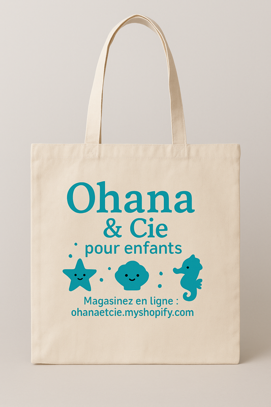 Sac réutilisable Ohana & Cie. (lot mystère)