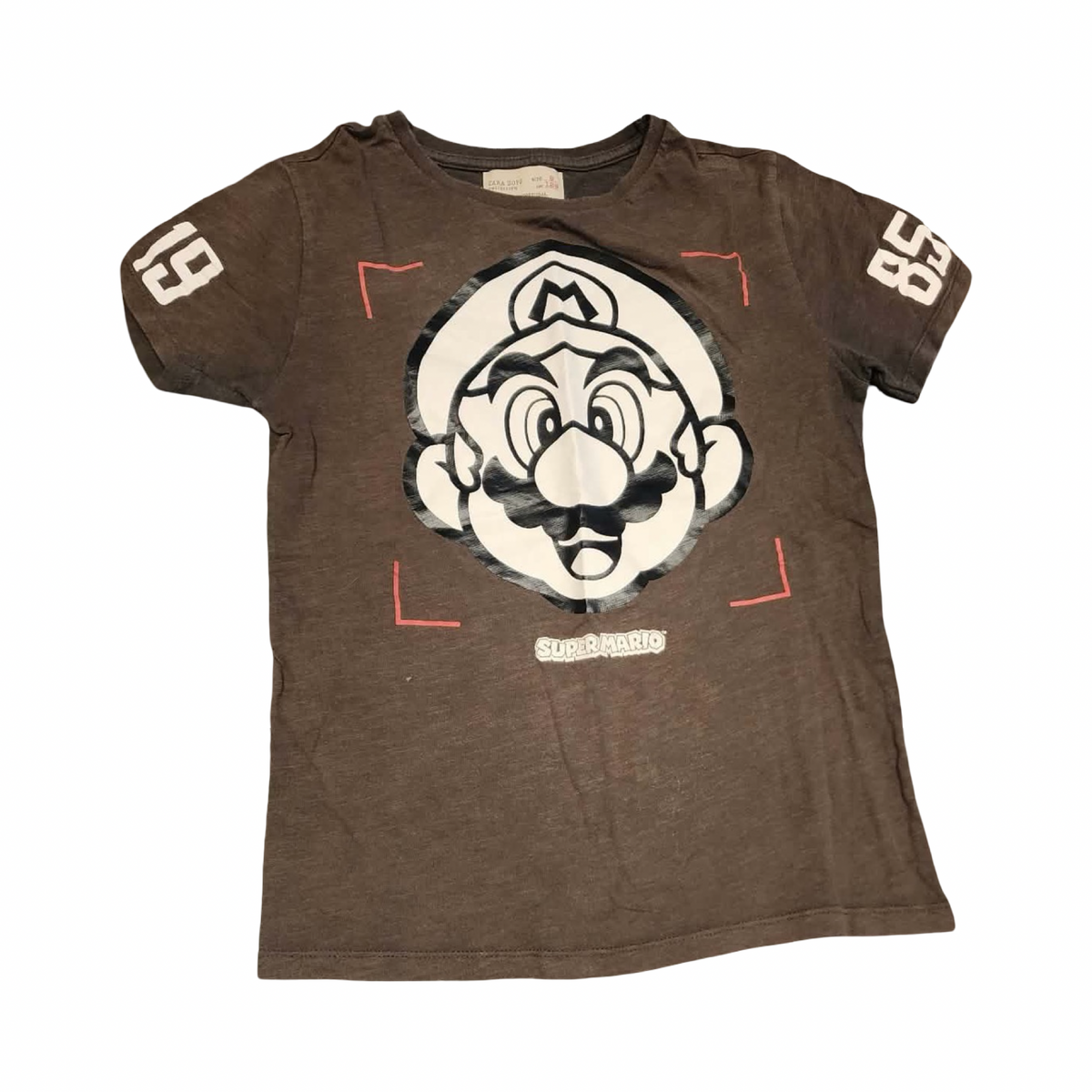 T-Shirt ZARA x Mario Bross - 8T (BEG)
