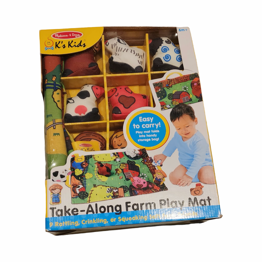 NEUF* Tapis de jeu ferme Melissa & Doug